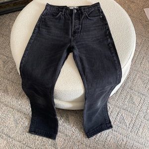 Reformation Cynthia High Rise Straight Jeans